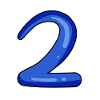 Two - 2 - Number Number