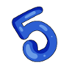 5 Blue