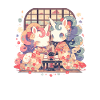 Einhorn Kawaii Japanisch
