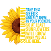 Slava Ukraini Sunflower