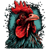 Portrait de coq
