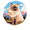 Himalayan Cat Colourpoint Katze