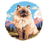 Himalayan Cat Colourpoint Katze
