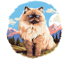 Chat de l’Himalaya Colourpoint Katze