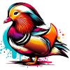 Mandarin duck