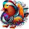 Mandarin duck