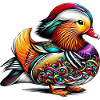 Mandarin duck