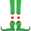 Christmas Elf Legs