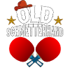 Old Schmetterhand Tischtennis Design