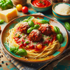 Spaghetti mit Fleisch
