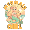 Mermaid Girl - Mermaid Design