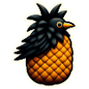Petit merle ananas
