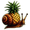 Snail with house