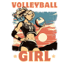 Volleyball Girl - Volleyball Design