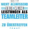 Unübertroffene Leistung als Teamleiter
