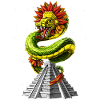 Aztec Pyramid Quetzalcoatl