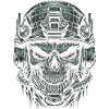 Commando's Skull