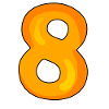 Numéro 8 Numéro Huit Motif