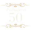 Fabulous 50 Birthday Flourish