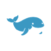 Baleines bleu Amour baleine