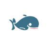 Baleines bleu Amour baleine