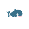 Baleines bleu Amour baleine