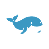 Baleines bleu Amour baleine