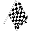 Flag of car racing
