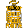 Blood Group Beer Positive 4