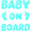 Baby On Board Baby Feet