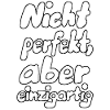 Not perfect...