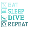 eat sleep dive repeat