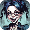 Cool Gothic Punk Girl