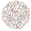 Flower Pattern Line Art