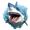 Requin dans l’océan