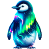 Aurora Borealis Penguin