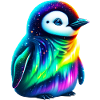 Aurora Borealis Penguin