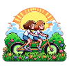 With the tandem through nature