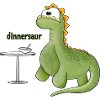Dinosaurier Wortspielerei