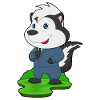 Skunk Groom Wedding