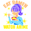 Eat Ramen Watch Anime
