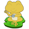 Frog Cup of Coffee