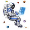 Space Astronaut Programmer