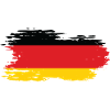 Germany - National Flag, Brush Effect