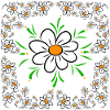 Gänseblümchen Blumenwiese Blumenmuster Blume