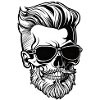 Cool garçon grossier