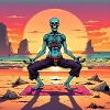 Yoga at the beach