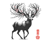 Sakura Deer