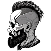 Cool garçon grossier