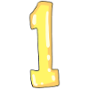 1 yellow